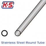 Stainless tube 3.2x305mm (1/8'') (.028'') (1)