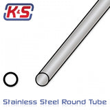 Stainless tube 6.35x305mm (1/4'') (.028'') (1)