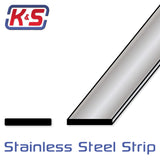 Stainless Strip 0.7 x 12.5 x 305 mm (1pc x 8)