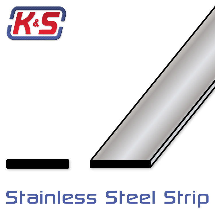 Stainless Strip 0.7 x 18.8 x 305 mm (1pc x 6)