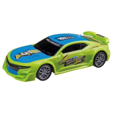 Racer & police car