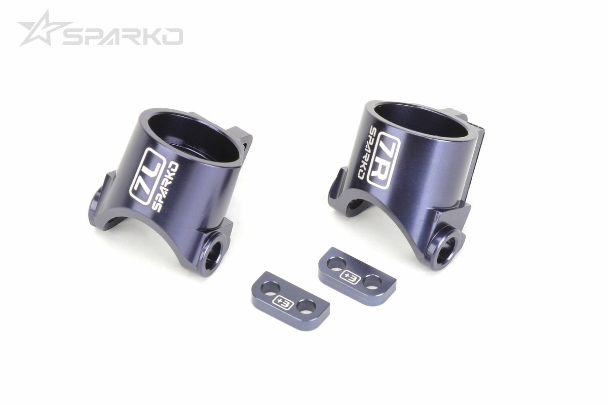 Sparko F8 Aluminium steering block 7 degrés (2)
