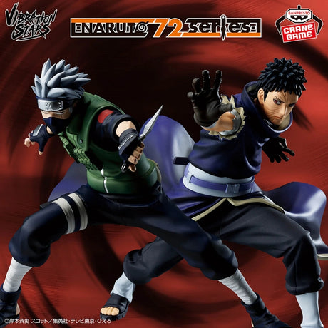 Bandai -Naruto 72 Series- 63 Vibration Stars-Kakashi Hatake &amp; Obito Uchiha-(B:Obito Uchiha)