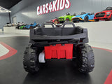 TrailBlazer 6-hjulet elektrisk børnequad 24V med ladeplatform