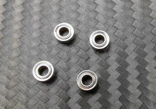 PN Racing Mini-Z 3x6x2.5mm ABEC7 Ceramic Shield Hub Dry Ball Bearing (4pcs)