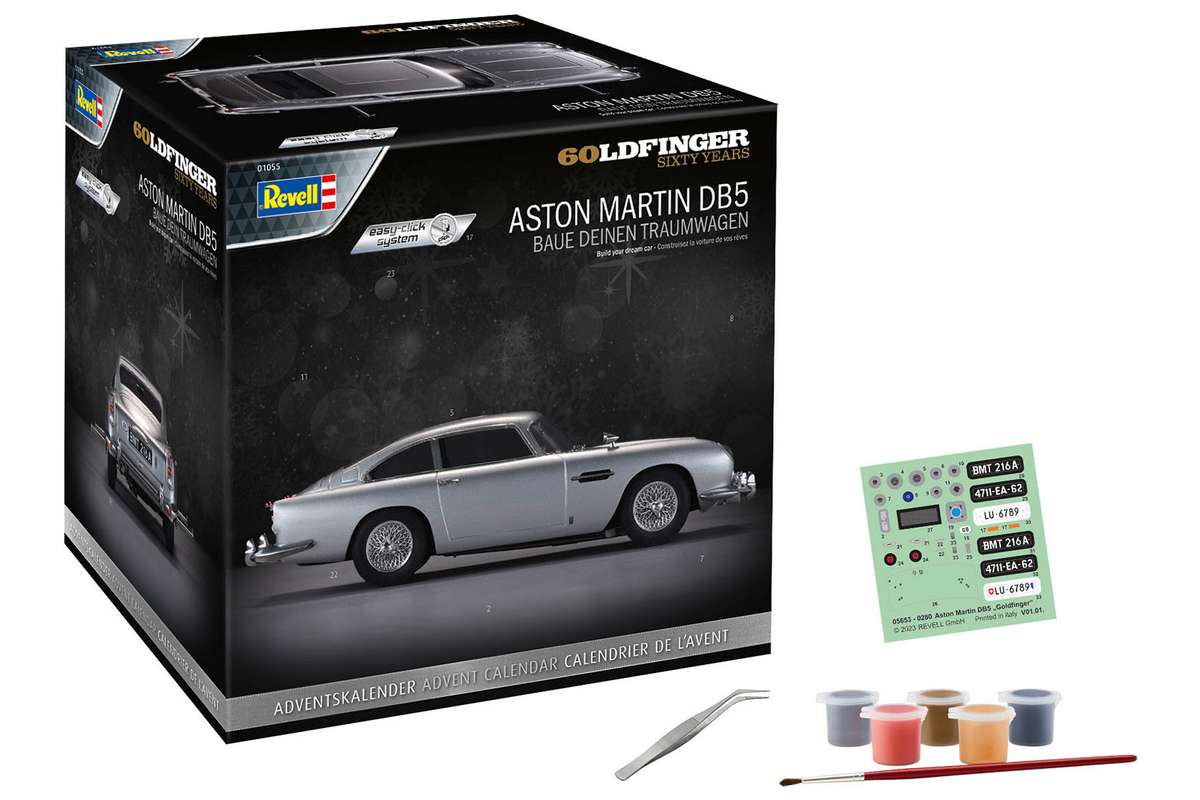 Advent Calendar \'James Bond Aston Martin DB5\' 1:24