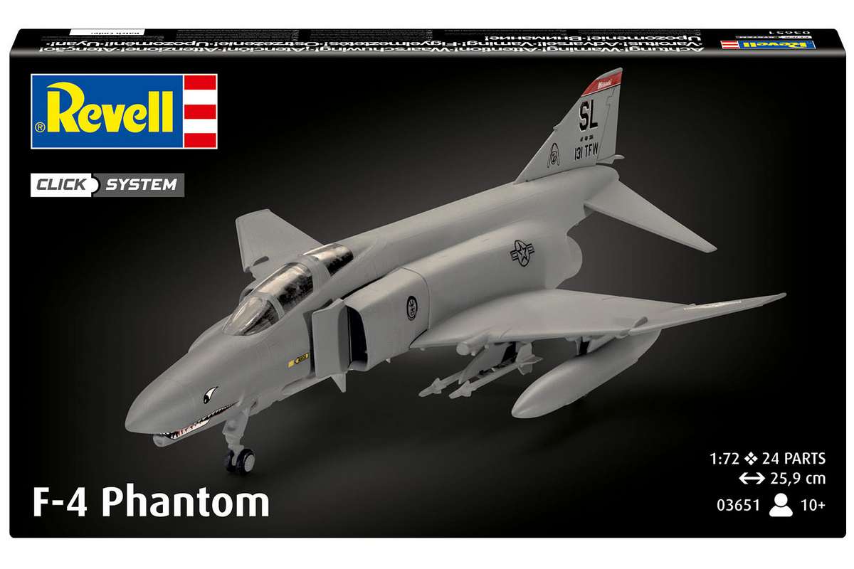 F-4 Phantom 1:72 click system
