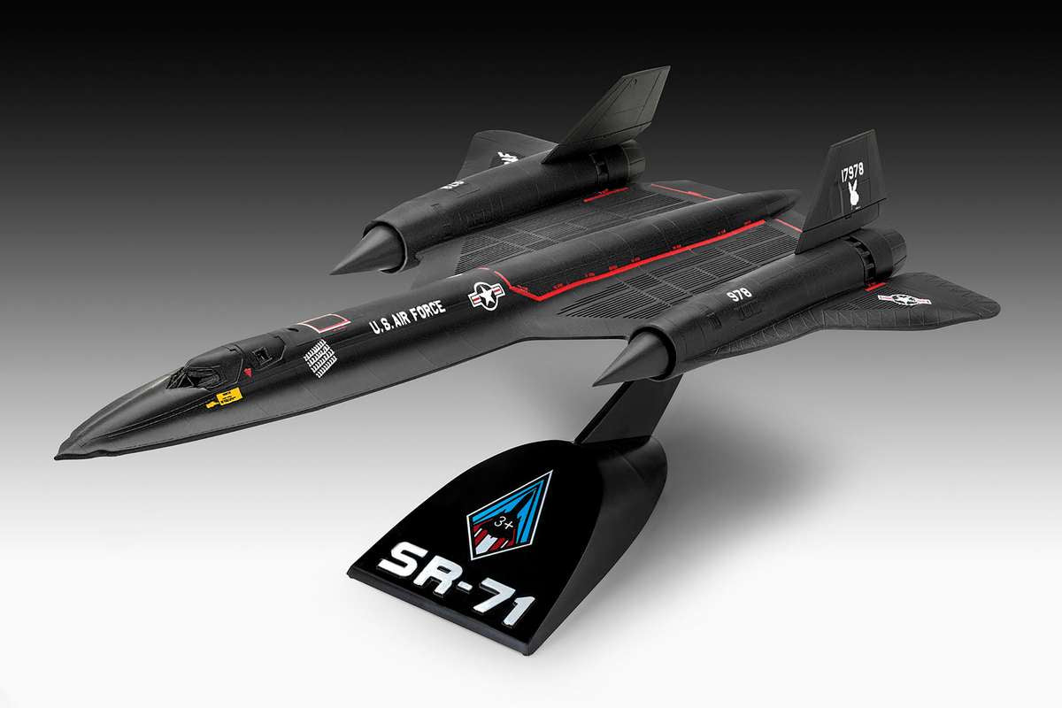 Lockheed SR-71 Blackbird 1:110 click system