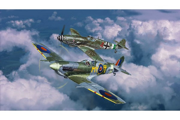 1:72 Combat Set Bf109G-10 & Spitfire Mk.V