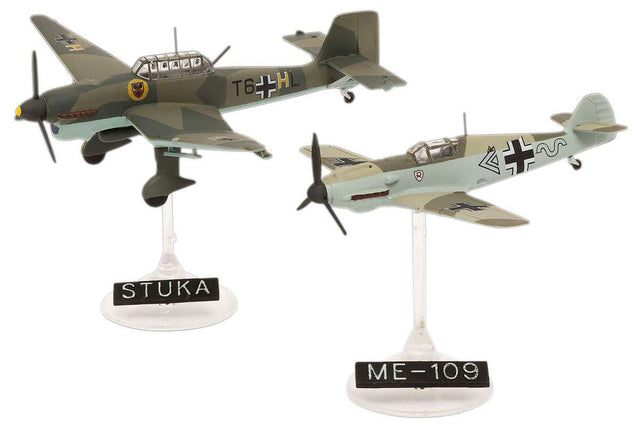 Messerschmitt Bf109E & Junkers Ju87B Stuka 1:144