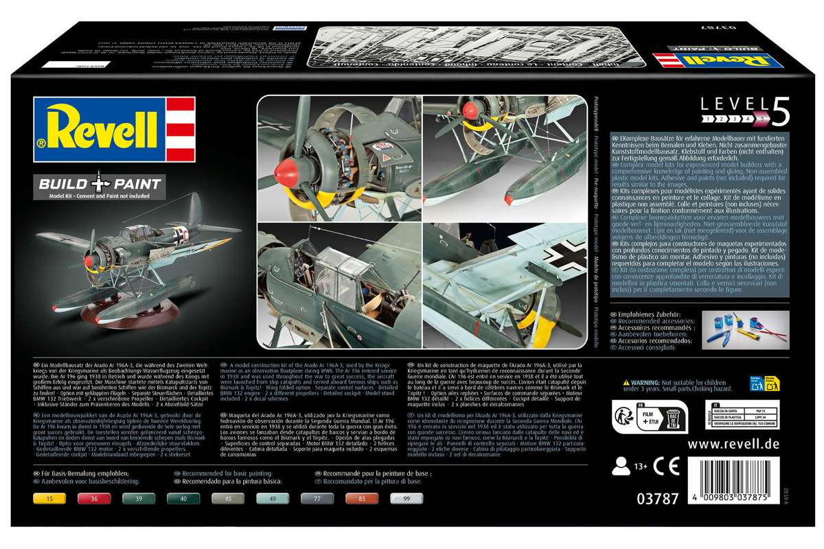 Arado Ar196A-3 Seaplane 1:32