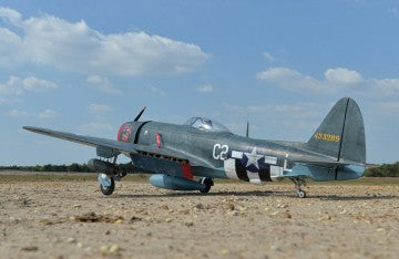 P-47 Thunderbolt 50-60cc Gas ARF w electric landing gear