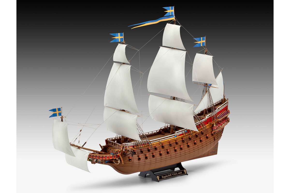 Swedish Regal Ship \'Vasa 1628\' 1:150