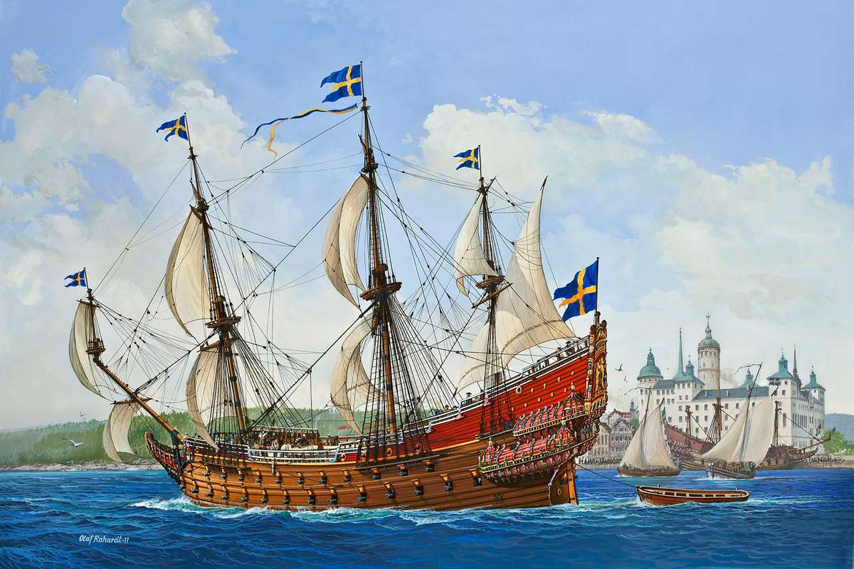 Swedish Regal Ship \'Vasa 1628\' 1:150