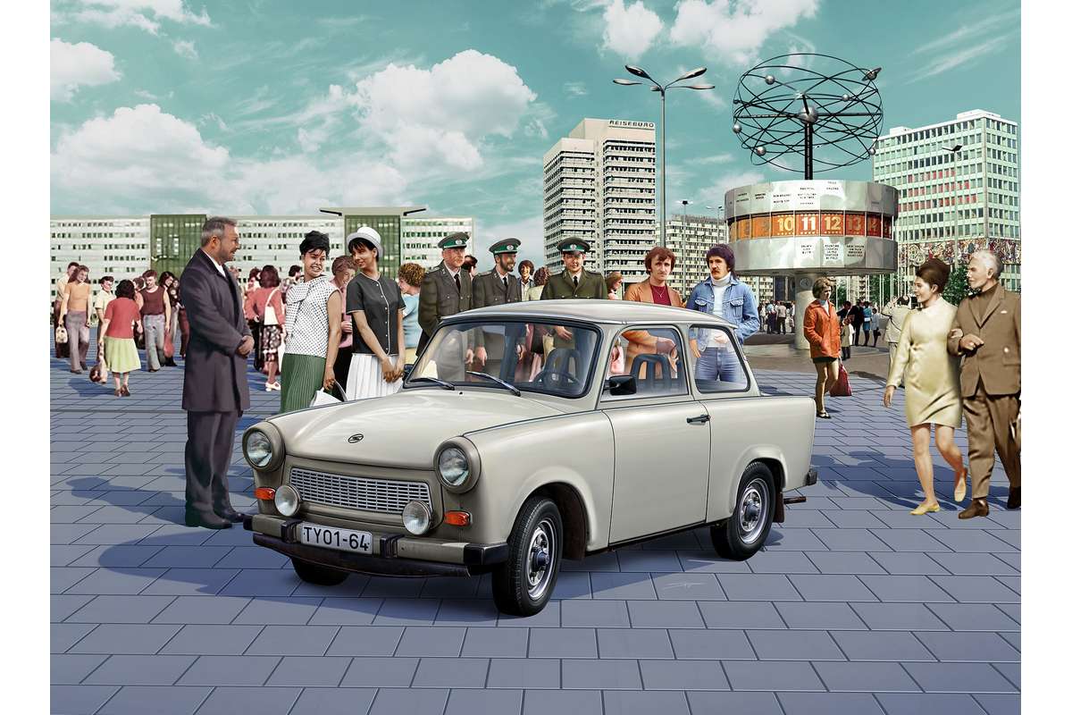 Gift Set \'60th Anniversary Trabant 601\' 1:24