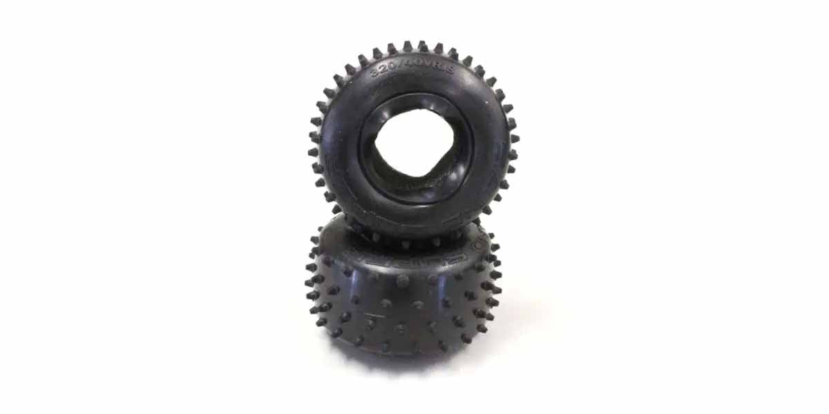 Kyosho Turbo Optima Medium Tires 43x86x40mm  (2) - Pin type