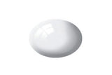 Gloss White (RAL 9010) Aqua Color Acrylic - 18ml