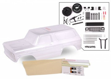 Traxxas 8010P Body Ford Bronco ´79 Clear Complete