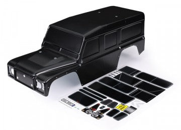 Traxxas 8011-BLK Body Land Rover Defender Black