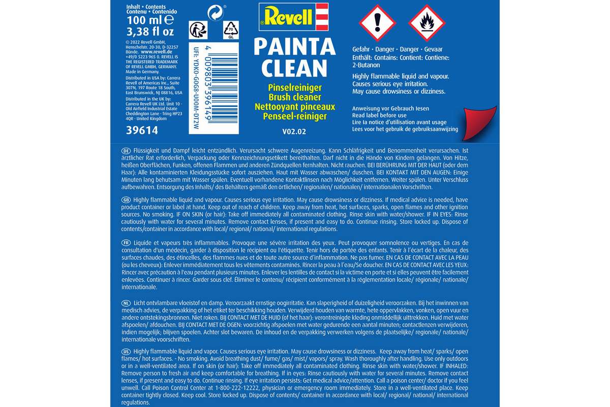 Painta Clean, brush-clean