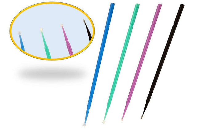 Micro applicators: 25 x 2,5mm/2,0mm/1,5mm/1,2mm