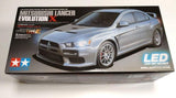 Tamiya Mitsubishi Lancer Evo X – Byggsats med ESC