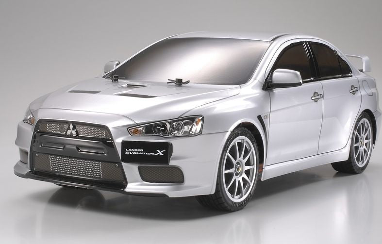 Tamiya Mitsubishi Lancer Evo X – Byggsats med ESC