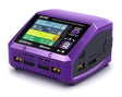 Avanceret 4-batteri quick lader med LCD display og PC interface
