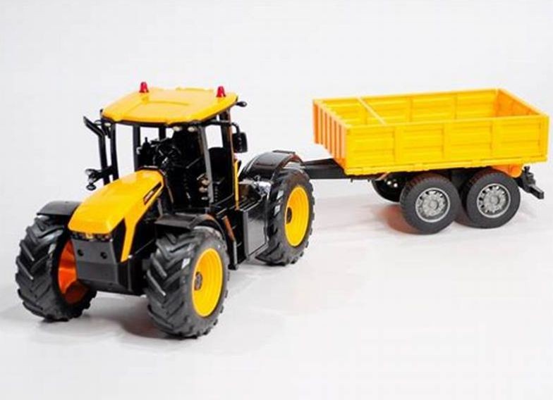 JCB Fastrac 4220 traktor med tipvogn