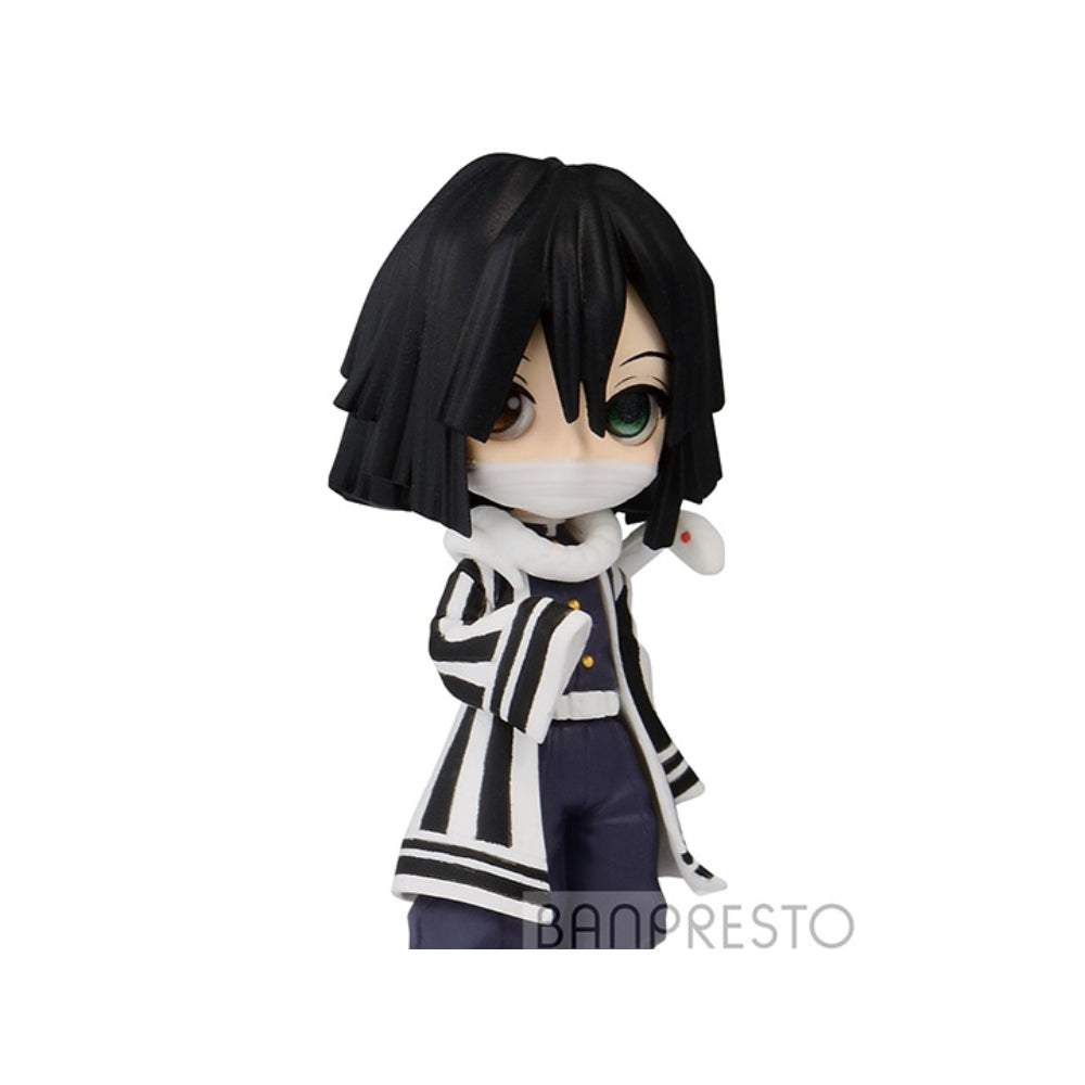 Bandai Banpresto Demon Slayer: Kimetsu No Yaiba - Q Posket Petit Vol.3 (C:Obanai Iguro) Figure