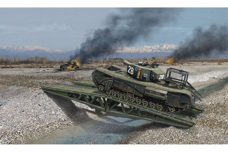 Model Set Churchill A.V.R.E. 1:76