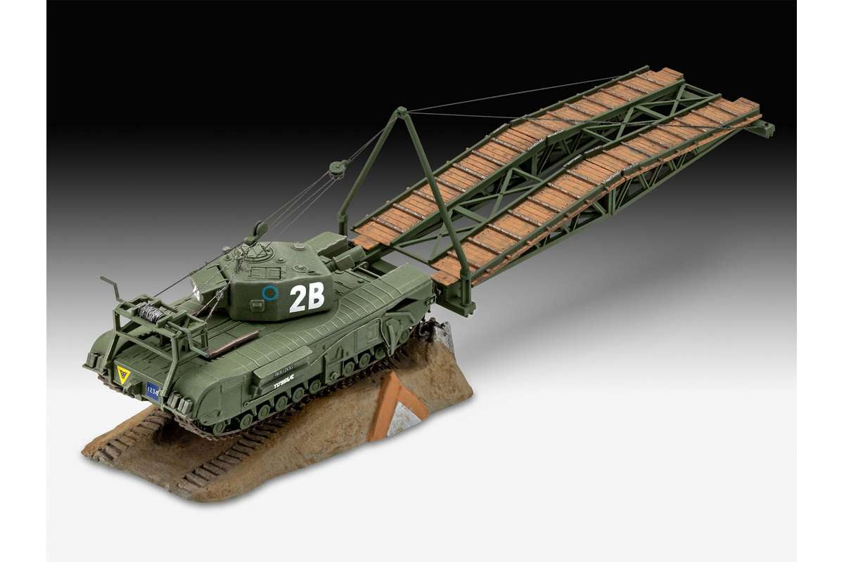 Model Set Churchill A.V.R.E. 1:76