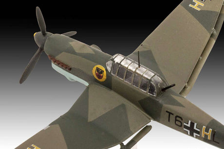 Model Set Messerschmitt Bf109E & Ju87B Stuka 1:144