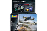 Model Set Messerschmitt Bf109E & Ju87B Stuka 1:144