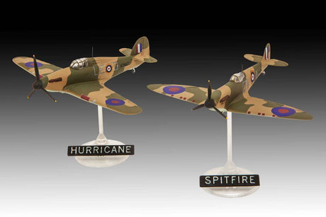 Model Set Spitfire Mk.Ia & Hurricane Mk.I 1:144