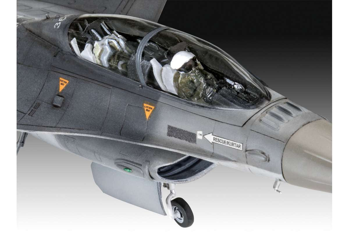 Model Set F-16D Fighting Falcon 1:72