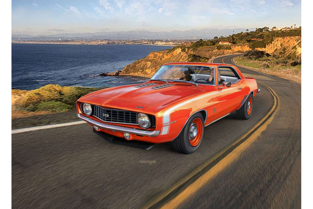 Model Set \'69 Camaro SS 1:25