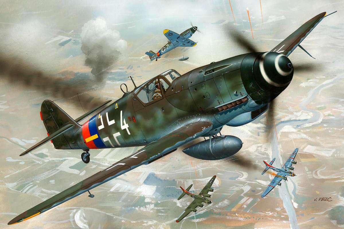 Starter Kit Messerschmitt Bf-109 1:72