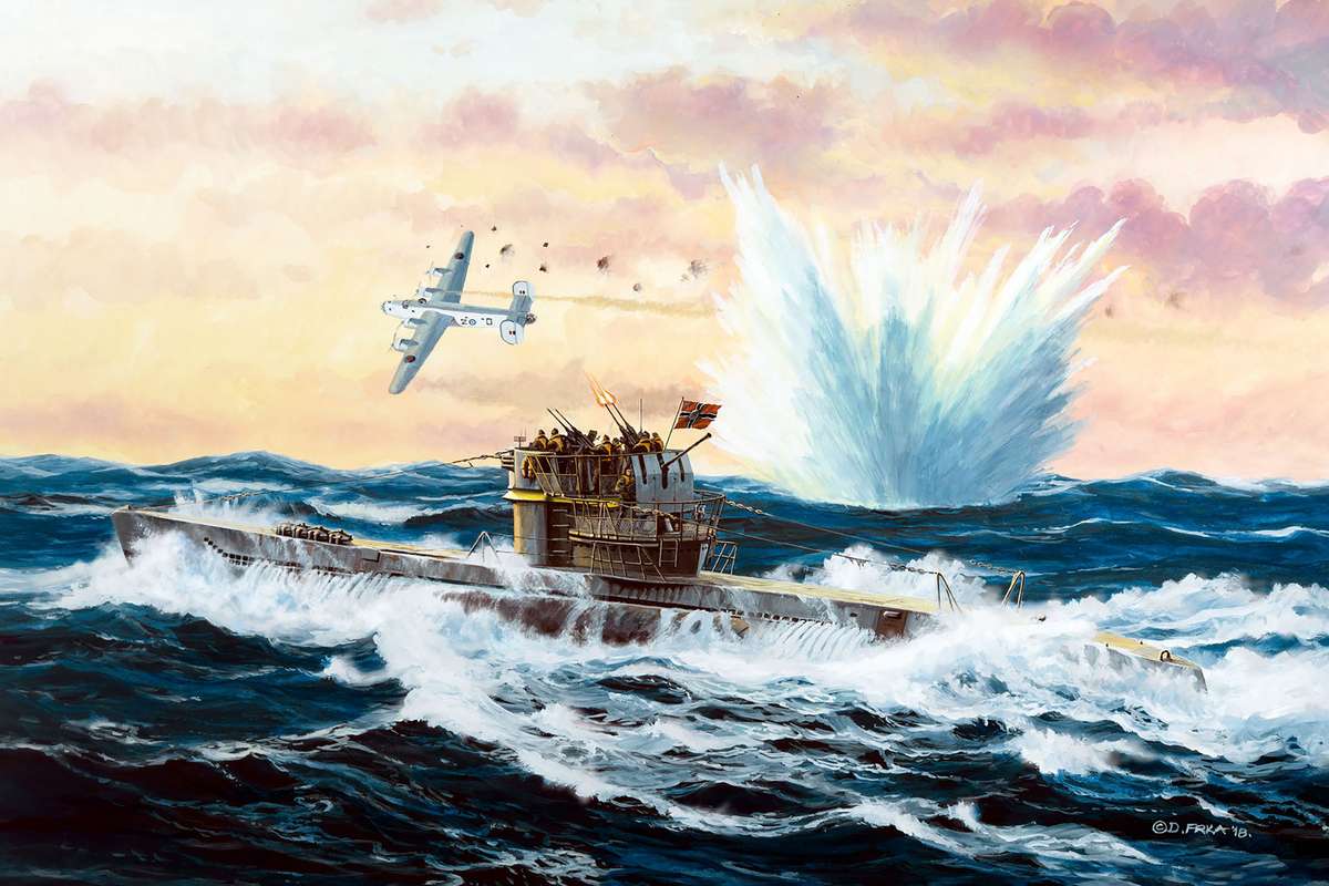 Starter Kit German Submarine Type VII C/41 1:350