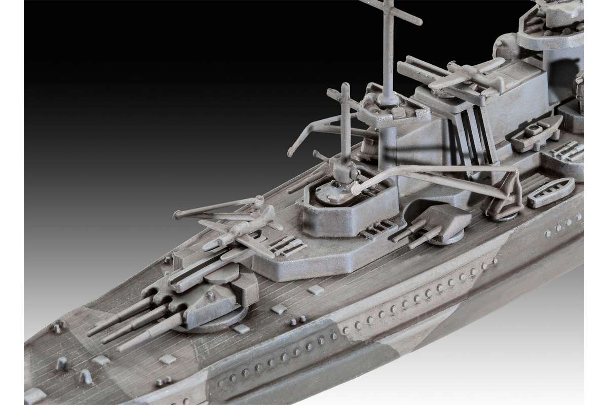Starter Kit Battleship Gneisenau 1:1200