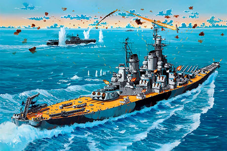 Starter Kit Battleship USS New Jersey 1:1200