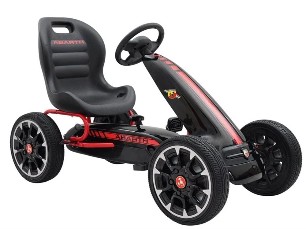 Abarth Gokart med pedaler och gummidäck