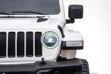 Jeep Wrangler Rubicon White, 4x12V