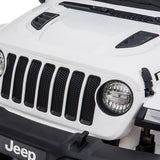 Jeep Wrangler Rubicon White, 4x12V