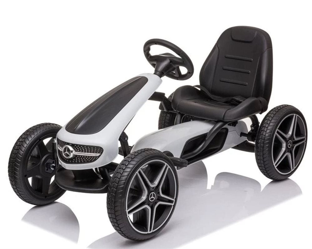 Mercedes Benz Gokart pedal rubber tires