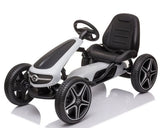 Mercedes Benz Gokart pedal rubber tires