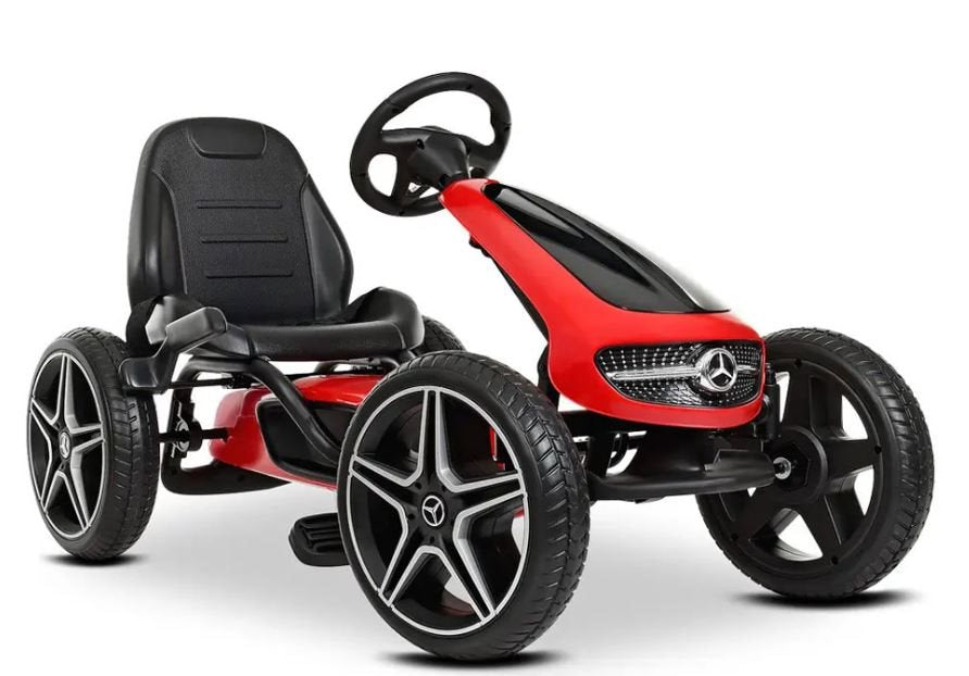 Mercedes Benz Gokart pedal rubber tires