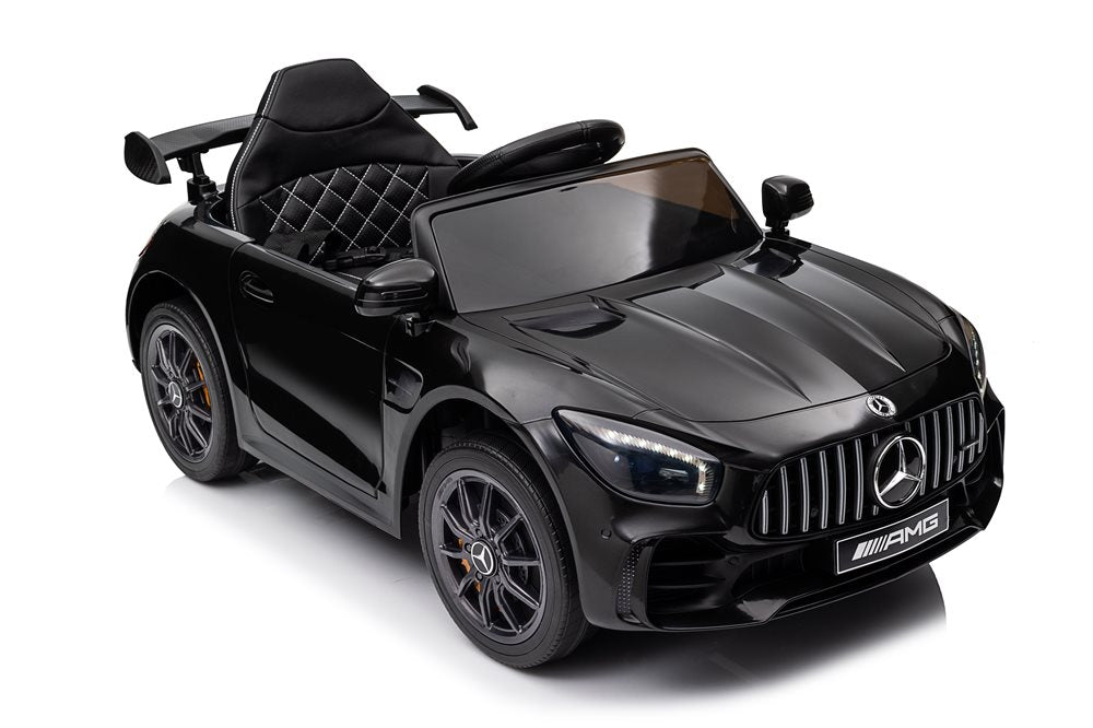 Mercedes-Benz GTR Svart – 2x12V Elbil för Barn
