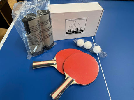 Stanlord 2 Rackets incl. net and 3 PP balls