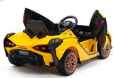 Lamborghini Sian 12V Yellow, 4x12V